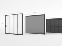 FlexPatio Individuelle Seitenwände für Pergolen